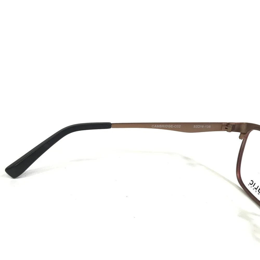 Public Eyeworks Eyeglasses Frames CAMBRIDGE-C02 Red Square Cat Eye 52-16-138